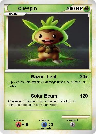 Pokemon Chespin