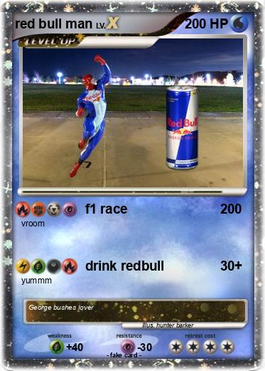 Pokemon red bull man