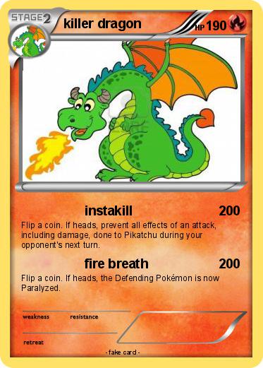 Pokemon killer dragon