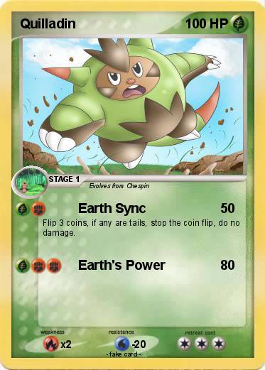 Pokemon Quilladin