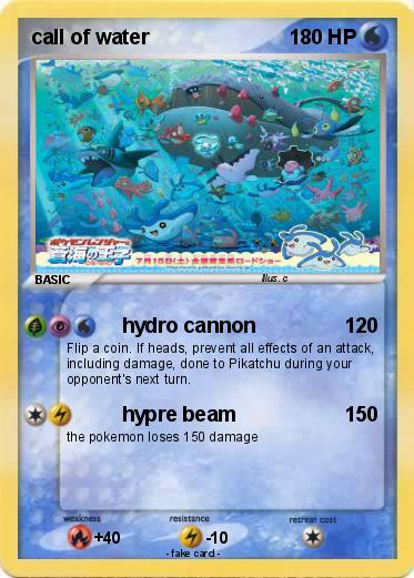 Pokemon call of water