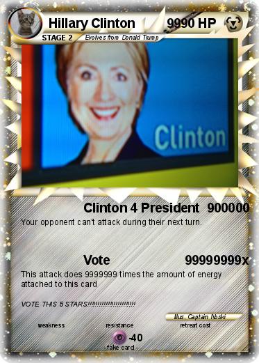 Pokemon Hillary Clinton         99