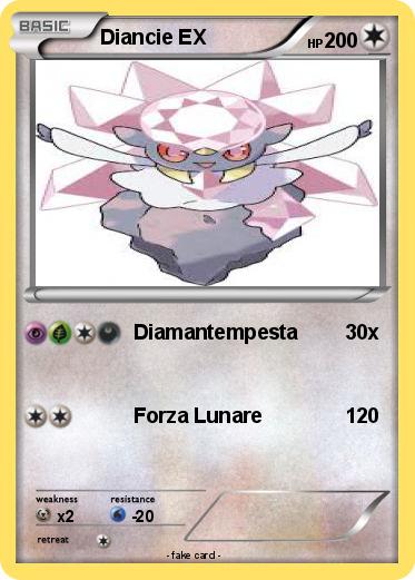 Pokemon Diancie EX
