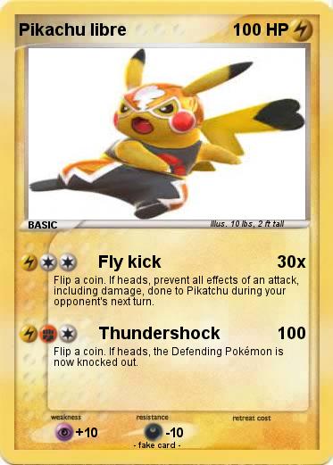 Pokemon Pikachu libre