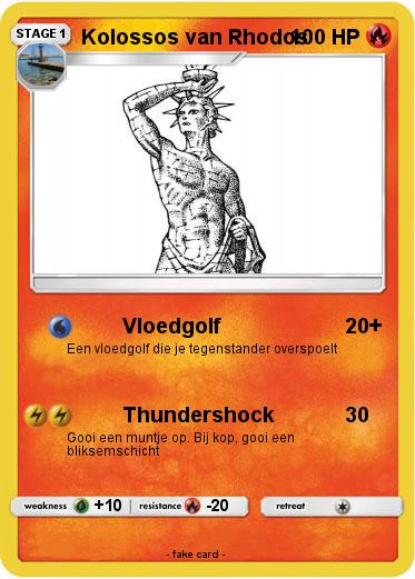 Pokemon Kolossos van Rhodos