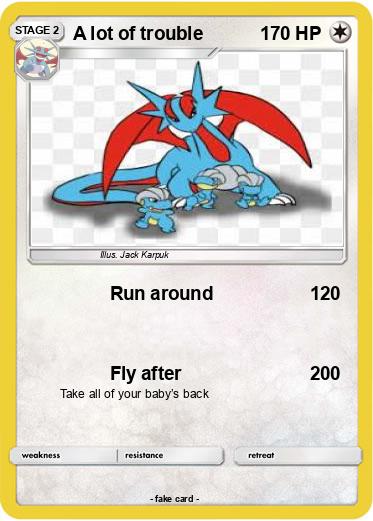 Pokemon A lot of trouble