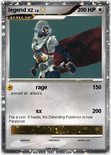 Pokemon legend xz