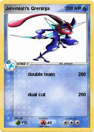 Pokemon Jeremiah's Greninja