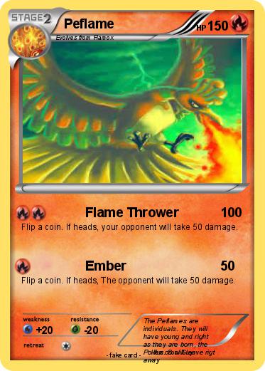 Pokemon Peflame