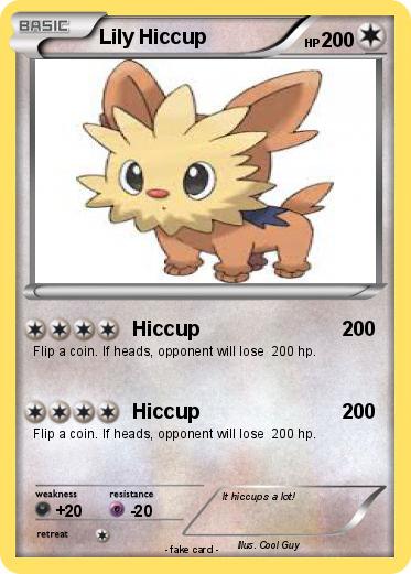 Pokemon Lily Hiccup