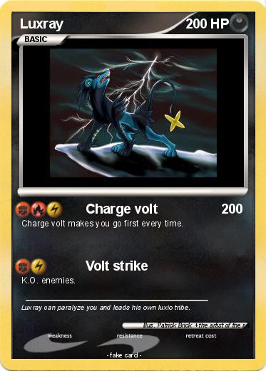 Pokemon Luxray