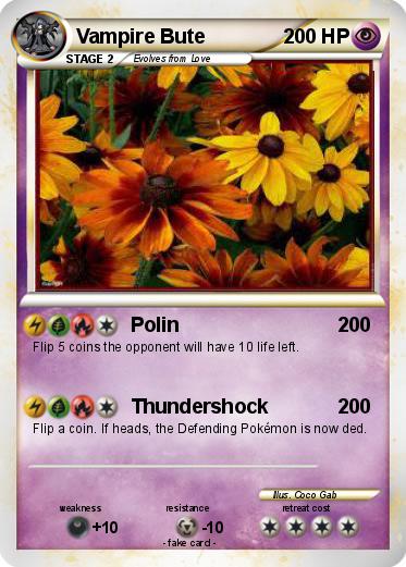 Pokemon Vampire Bute