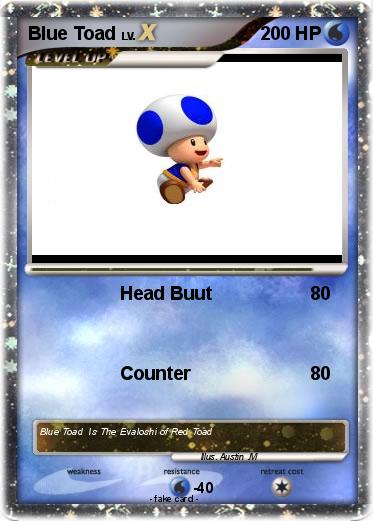 Pokemon Blue Toad