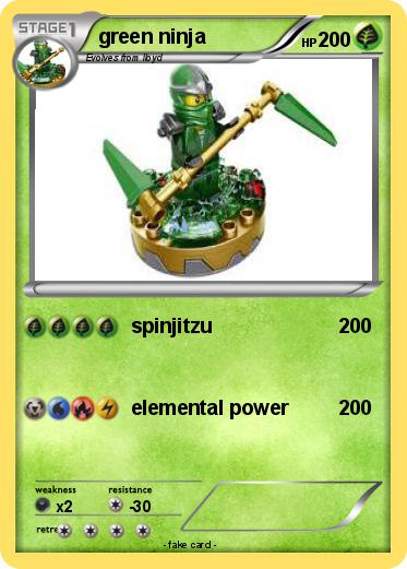 Pokemon green ninja