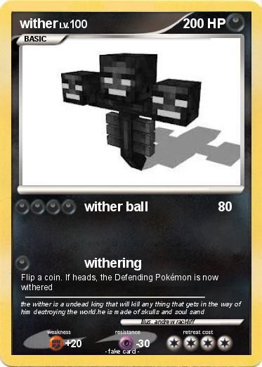 Pokemon wither