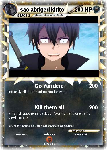 Pokemon sao abriged kirito