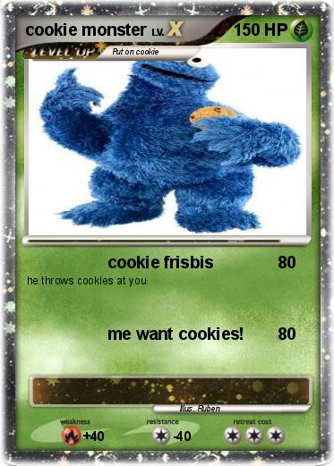 Pokemon cookie monster