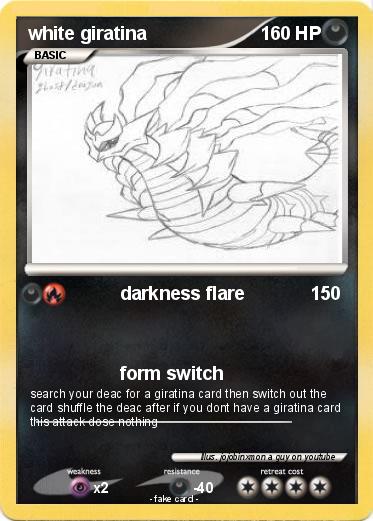 Pokemon white giratina