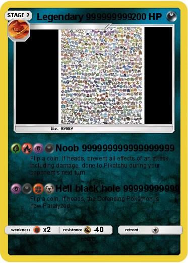 Pokemon Legendary 999999999