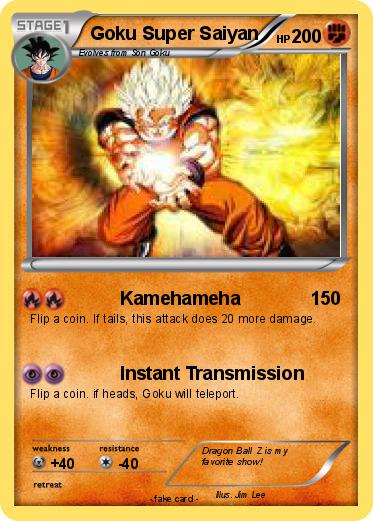 Pokemon Goku Super Saiyan