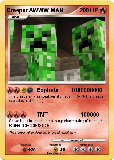 Pokemon Creeper AWWW MAN