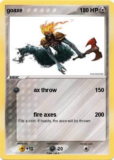 Pokemon goaxe