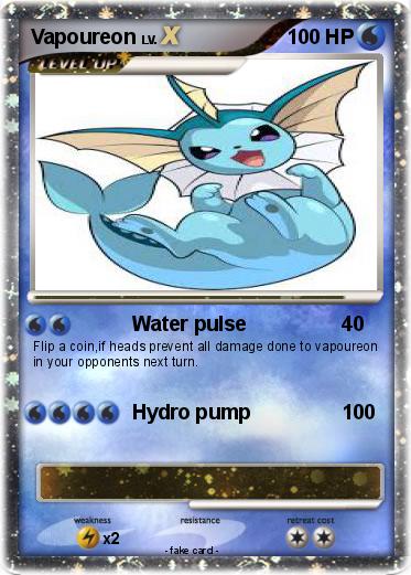 Pokemon Vapoureon