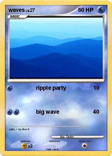 Pokemon waves