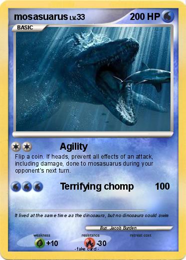 Pokemon mosasuarus
