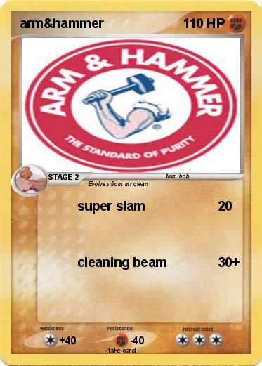 Pokemon arm&hammer