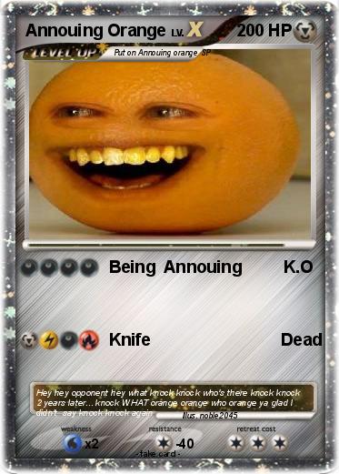 Pokemon Annouing Orange