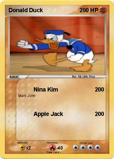 Pokemon Donald Duck