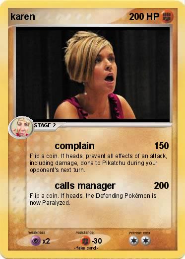 Pokemon karen