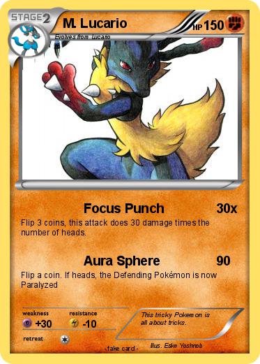 Pokemon M. Lucario