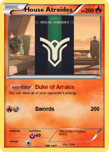 Pokemon House Atreides