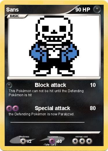 Pokemon Sans