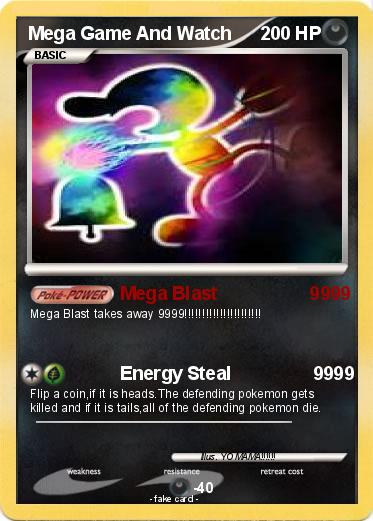 Pokemon Mega Game And Watch