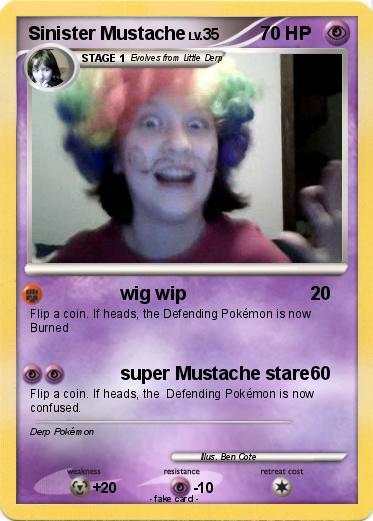 Pokemon Sinister Mustache