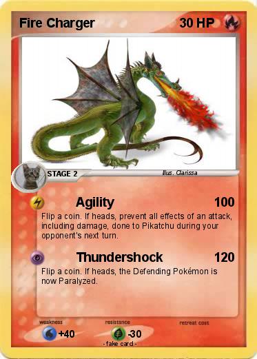Pokemon Fire Charger