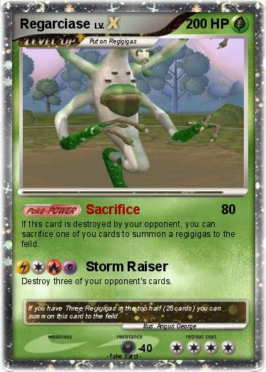 Pokemon Regarciase
