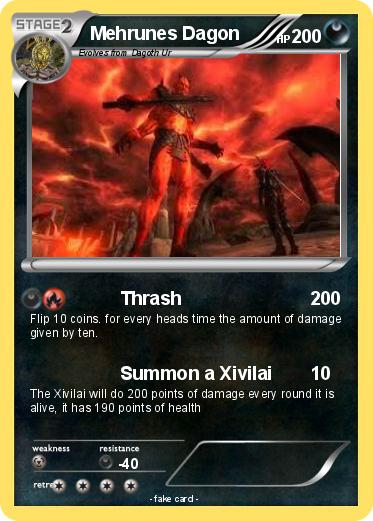 Pokemon Mehrunes Dagon