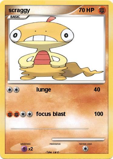 Pokemon scraggy