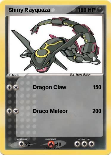 Pokemon Shiny Rayquaza