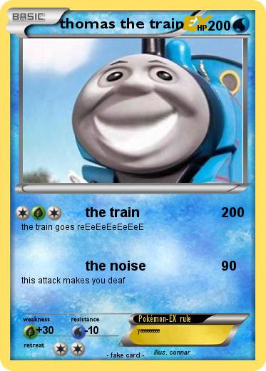 Pokemon thomas the train