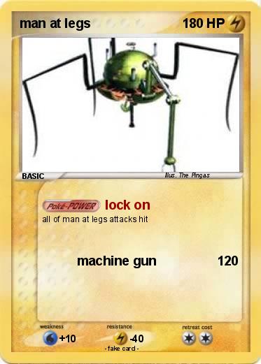 Pokemon man at legs
