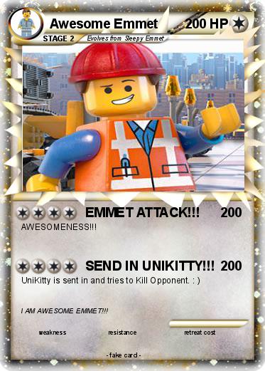 Pokemon Awesome Emmet