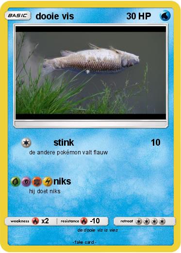 Pokemon dooie vis