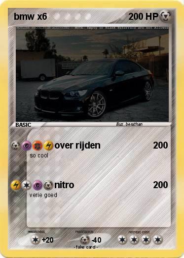 Pokemon bmw x6