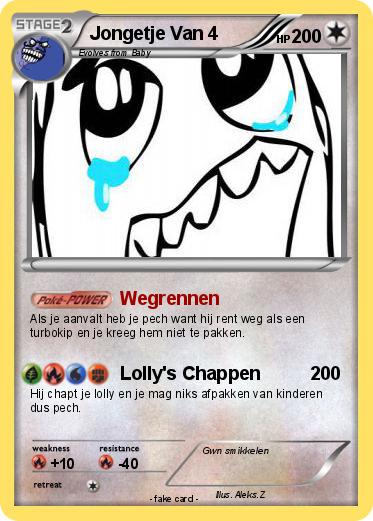 Pokemon Jongetje Van 4