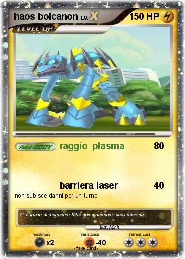 Pokemon haos bolcanon